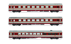 Jouef HJ4191 - H0 - 3-tlg. Set Personenwagen TEE Le Kléber, SNCF, Ep. IV - Set 1